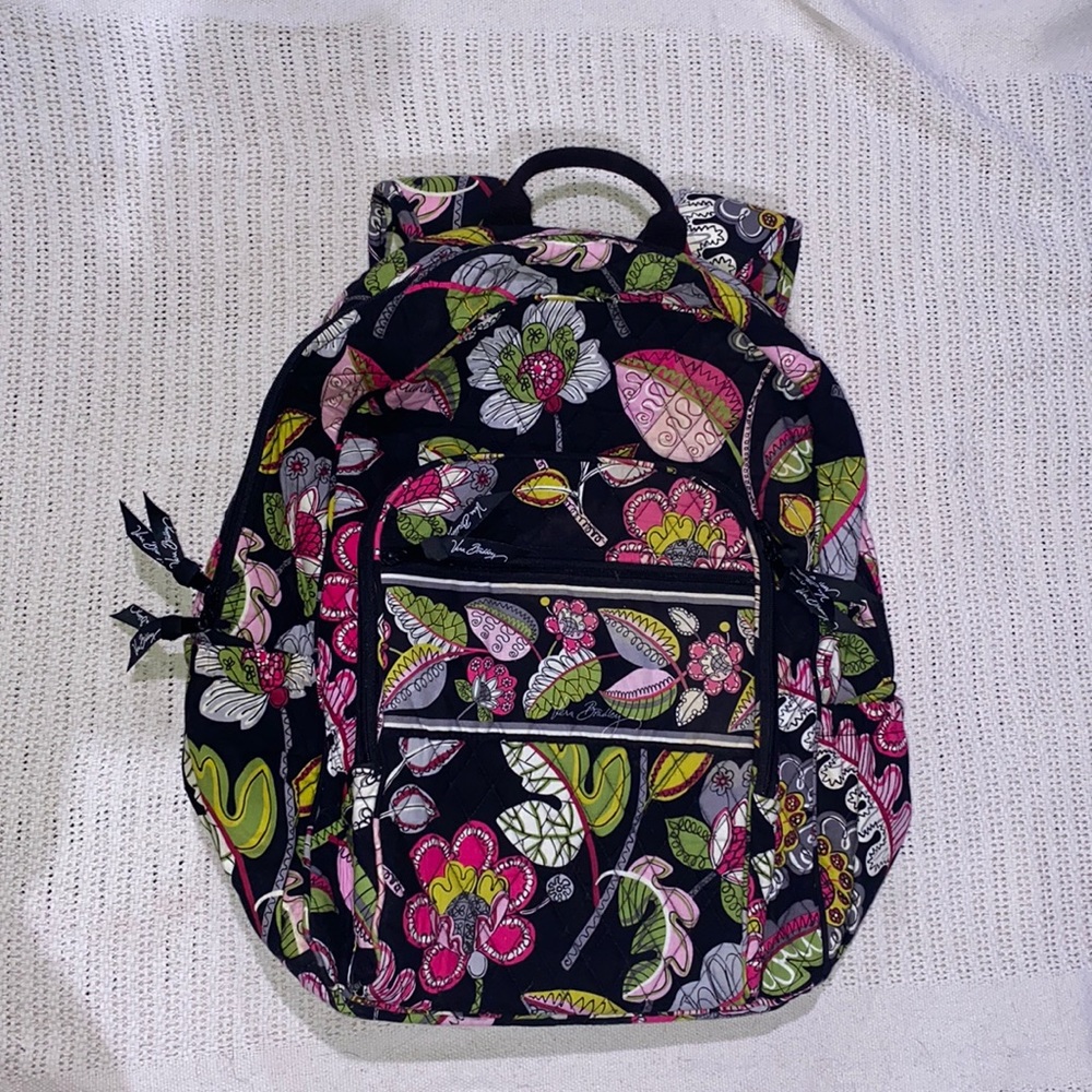 Vera Bradley Campus Backpack (Moon Blooms)